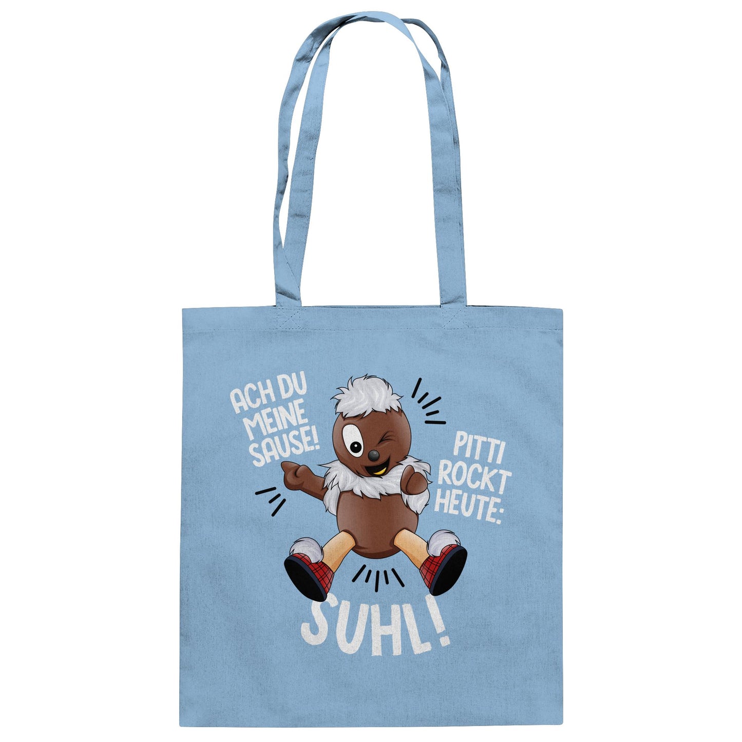 Pitti Stadt Nicki (Baumwolltasche) • PITTI ROCKT HEUTE SUHL!