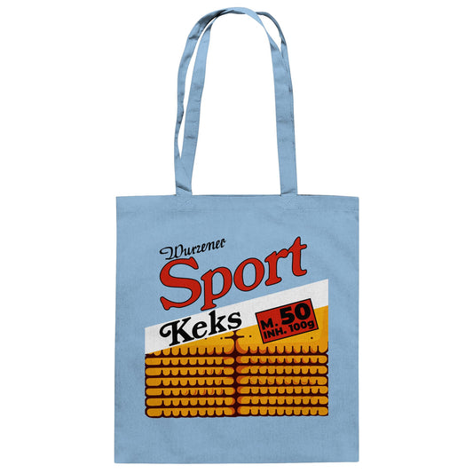 DDR Ostalgie Baumwolltasche • WURZENER SPORTKEKS