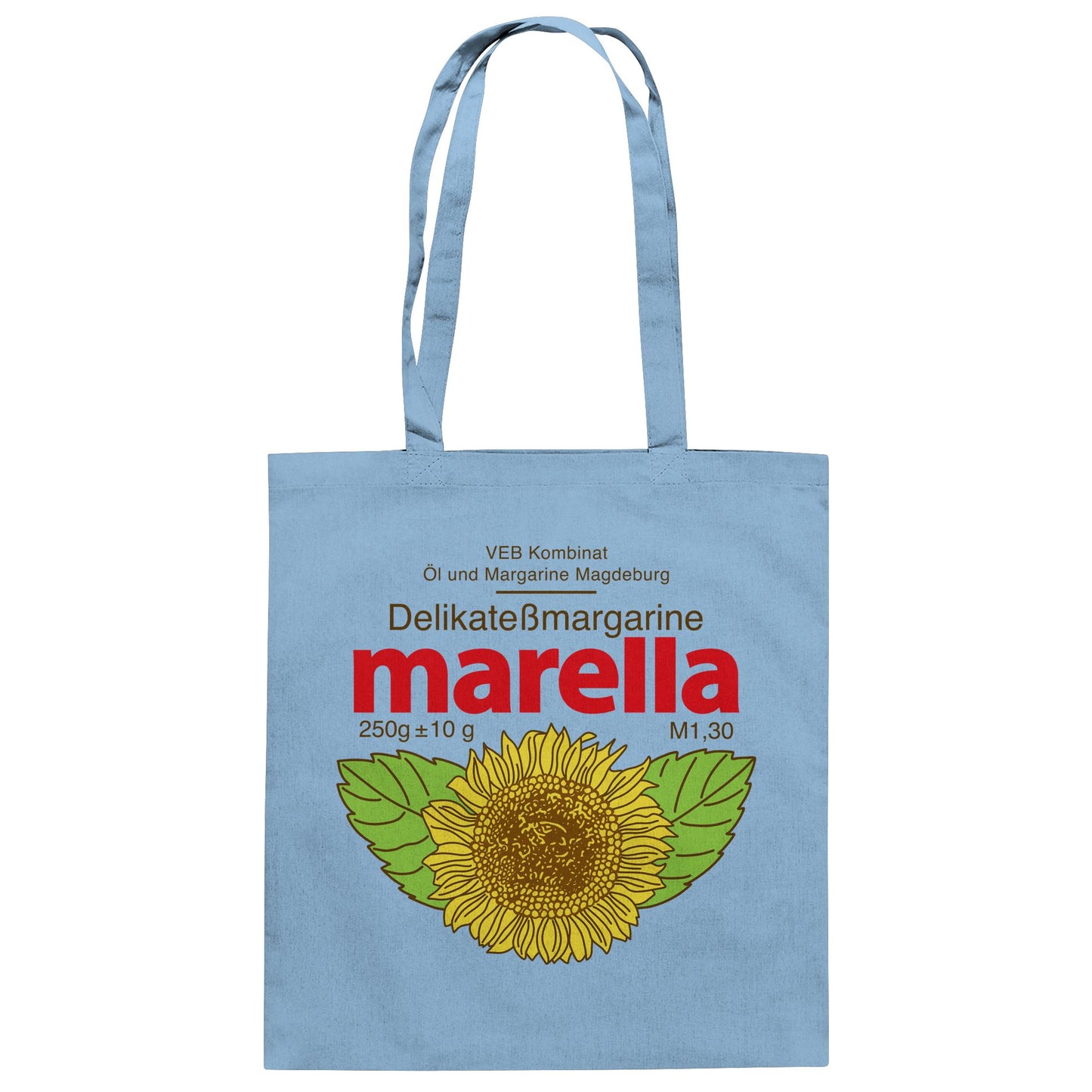 DDR Ostalgie Baumwolltasche • MARELLA MARGARINE - VEB KOMBINAT ÖL MAGDEBURG