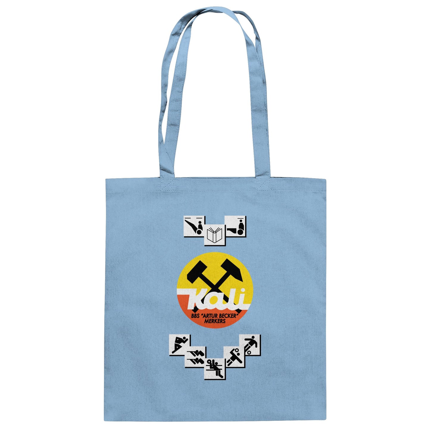 DDR Ostalgie Baumwolltasche • BBS KALI ARTUR BECKER - MERKERS