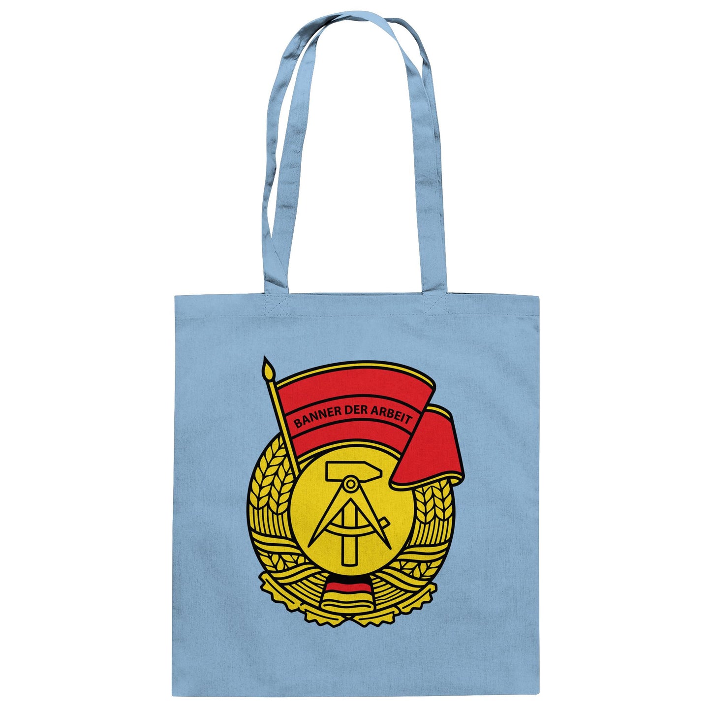 DDR Ostalgie Baumwolltasche • BANNER DER ARBEIT
