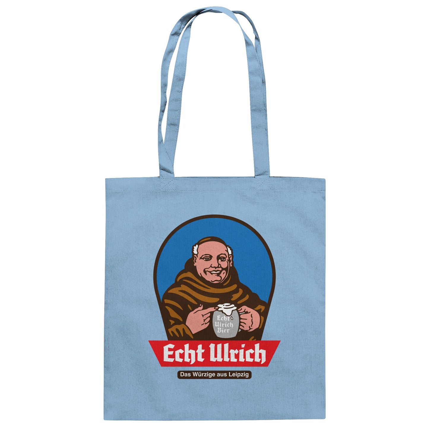 DDR Ostalgie Baumwolltasche • ECHT ULRICH BIER LEIPZIG