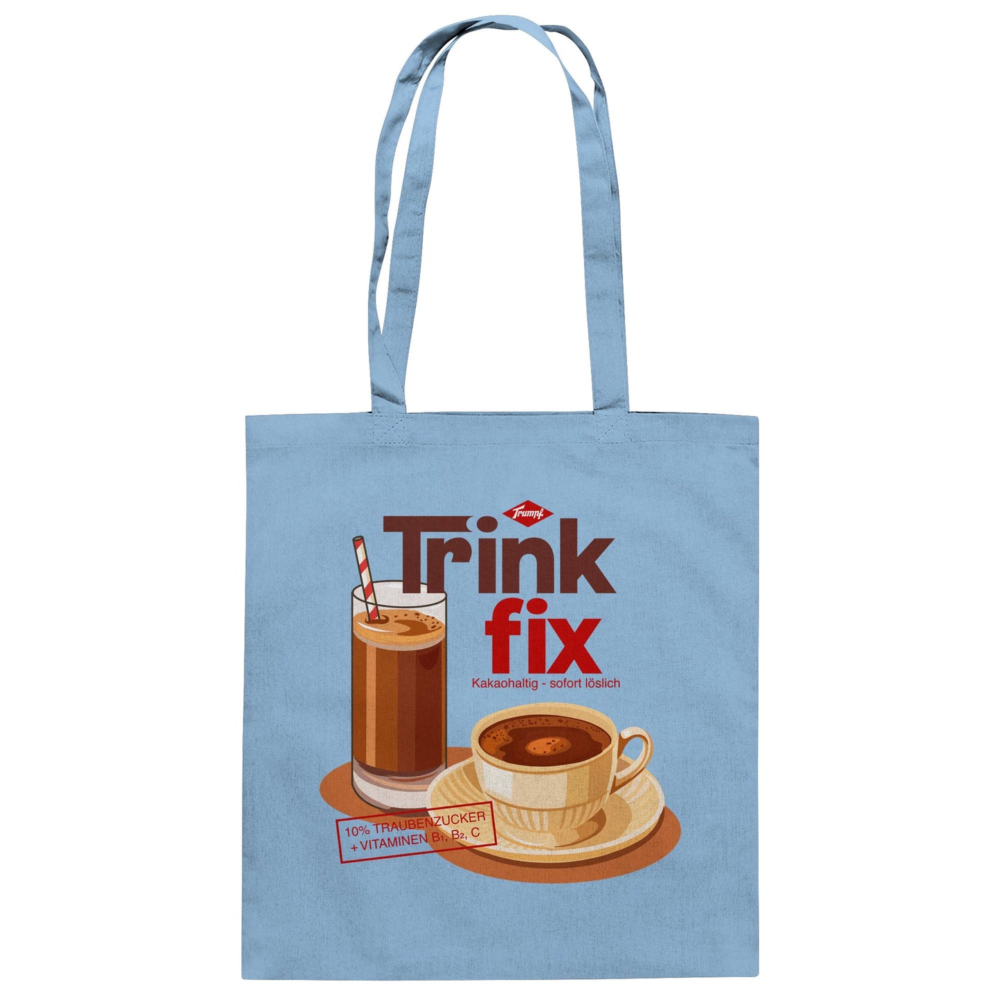 DDR Ostalgie Baumwolltasche • TRINK FIX - DOSEN-DESIGN