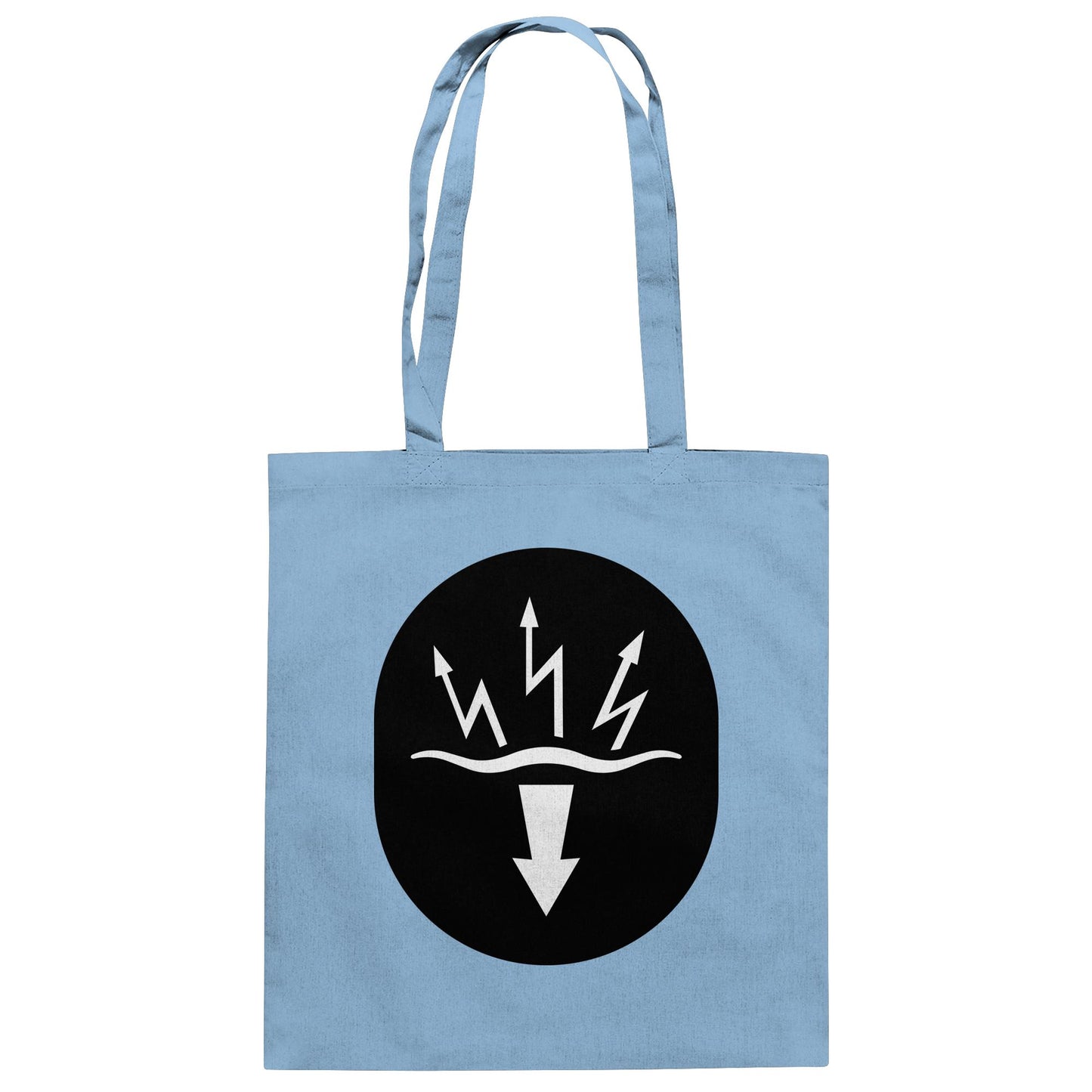 DDR Ostalgie Baumwolltasche • NVA EMBLEM - FUNKORTUNG
