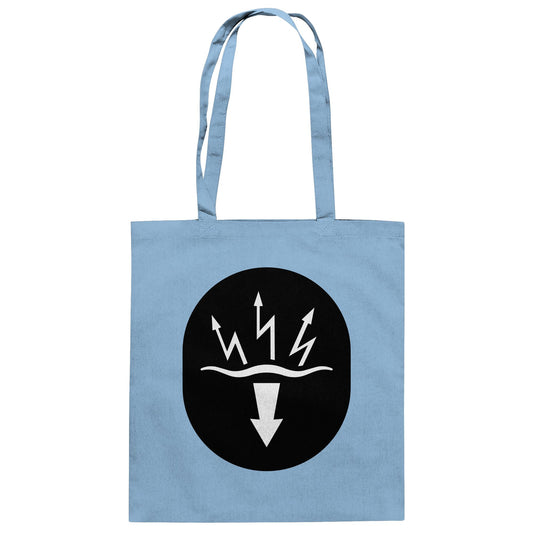 DDR Ostalgie Baumwolltasche • NVA EMBLEM - FUNKORTUNG