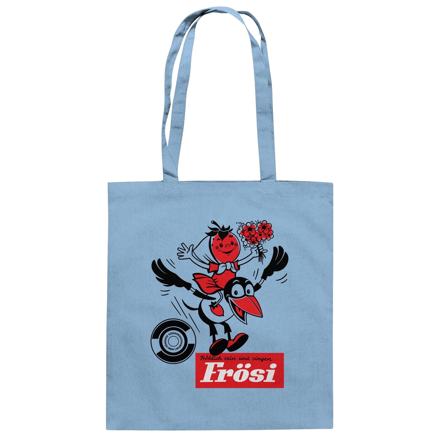 DDR Ostalgie Baumwolltasche • FRÖSI - TÖNENDE SONDERAUSGABE (ORIGINAL COVER)