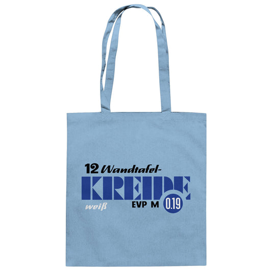 WANDTAFELKREIDE WEISS | DDR Ostalgie Baumwolltasche