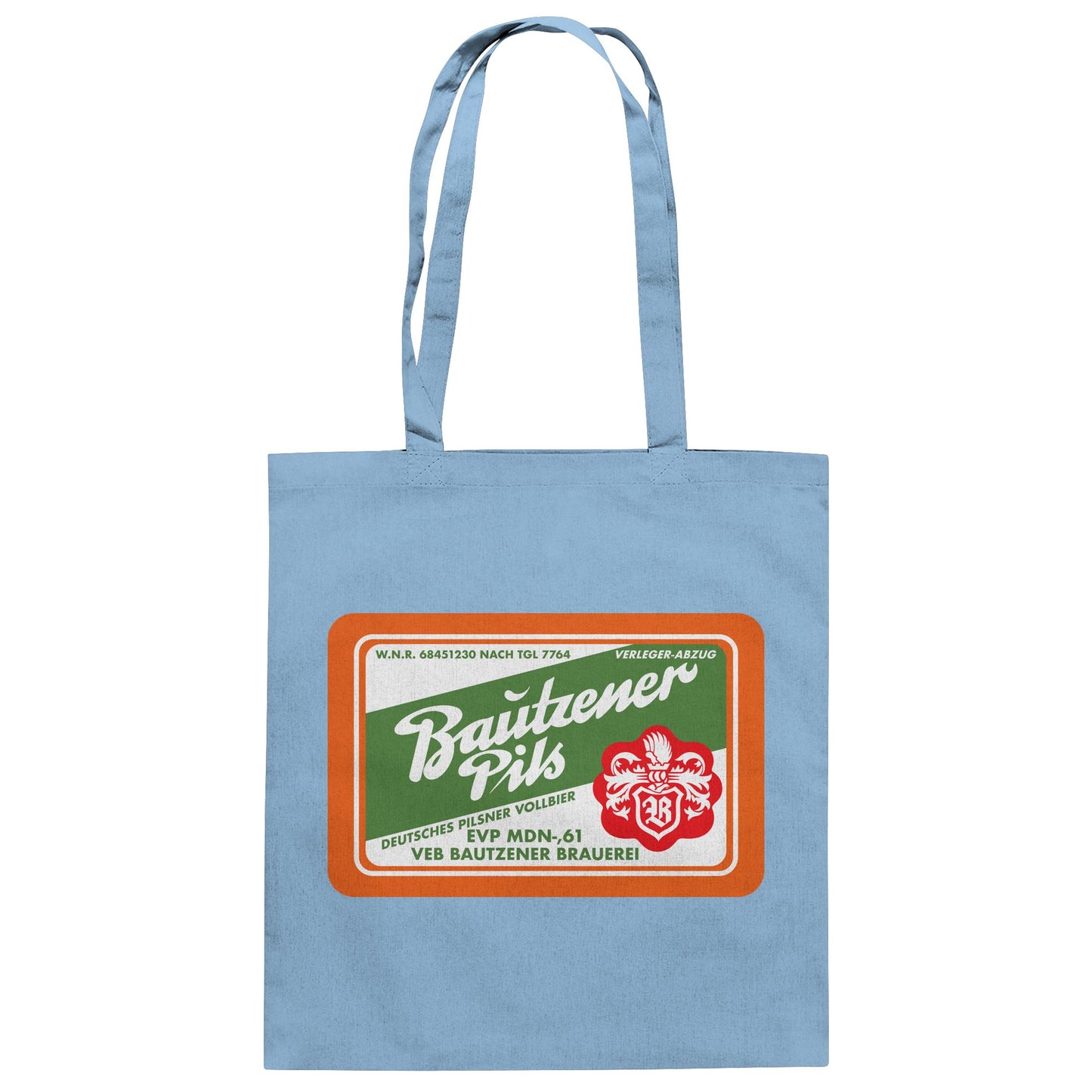 DDR Ostalgie Baumwolltasche • VEB BAUTZENER BRAUEREI