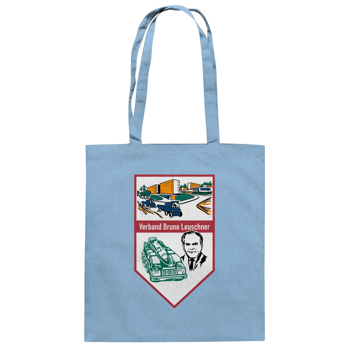 NVA - VERBAND BRUNO LEUSCHNER | DDR Ostalgie Baumwolltasche