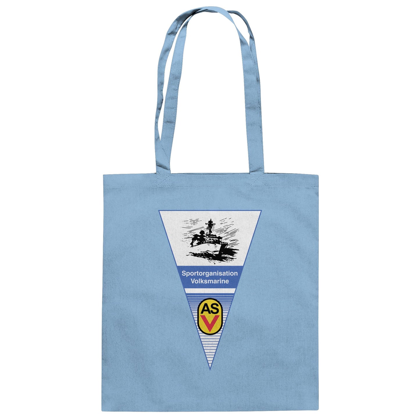 DDR Ostalgie Baumwolltasche • ASV SPORTORGANISATION VOLKSMARINE