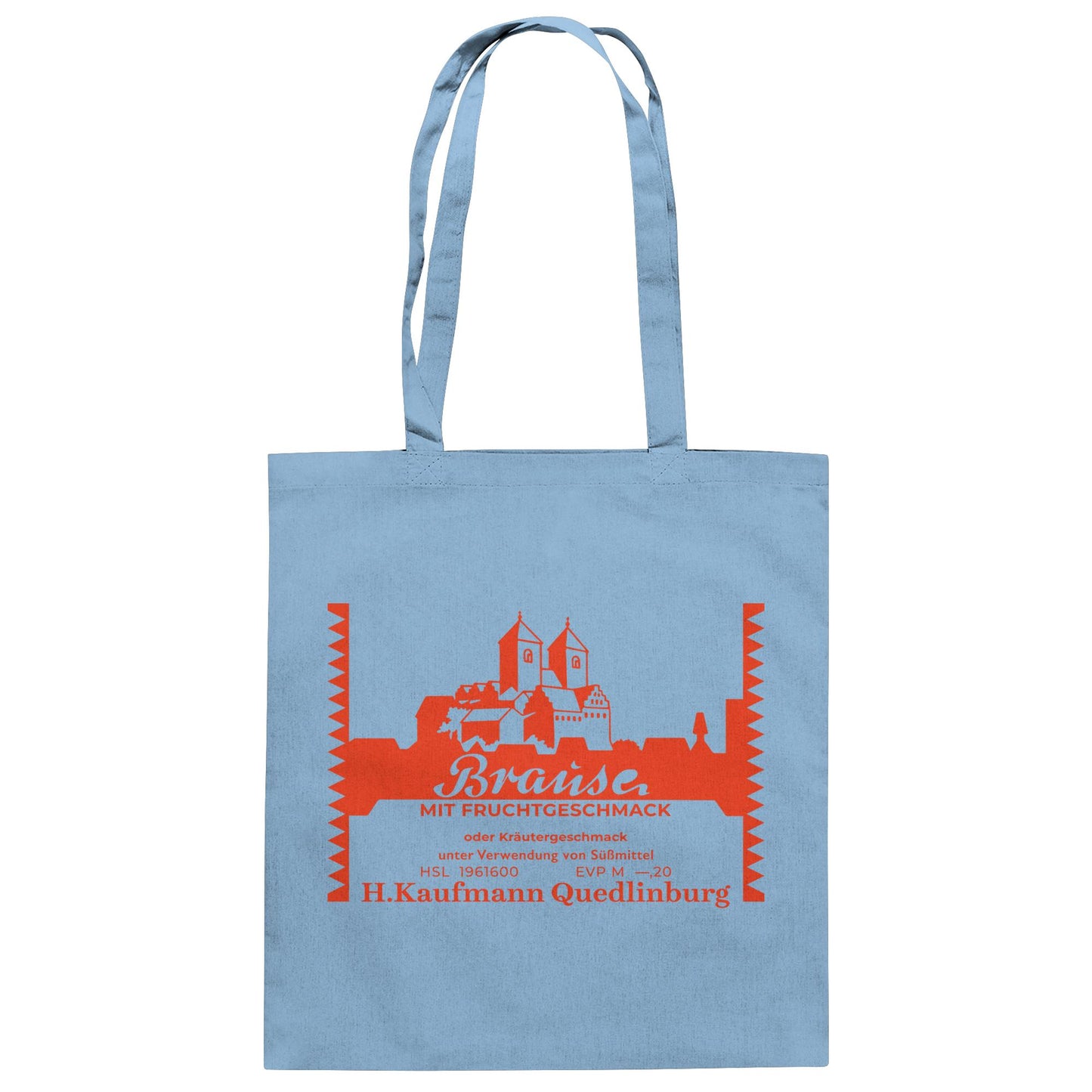 DDR Ostalgie Baumwolltasche • BRAUSE - KAUFMANN QUEDLINBURG