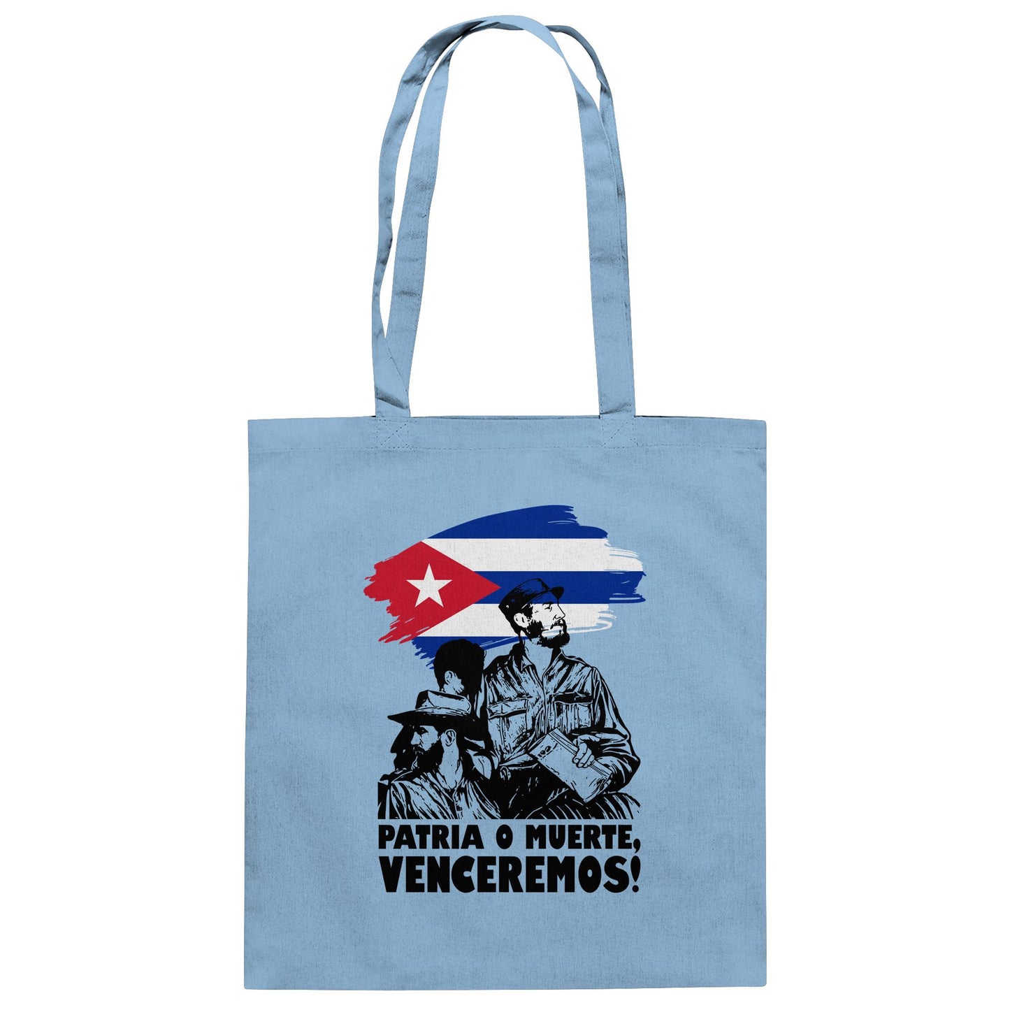 DDR Ostalgie Baumwolltasche • KUBA - PATRIA O MUERTE, VENCEREMOS! (ORIGINAL PLAKAT)
