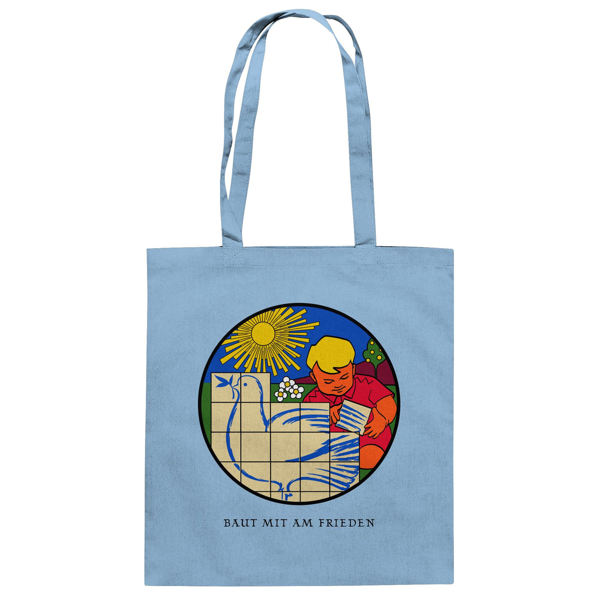 BAUT MIT AM FRIEDEN | DDR Ostalgie Baumwolltasche