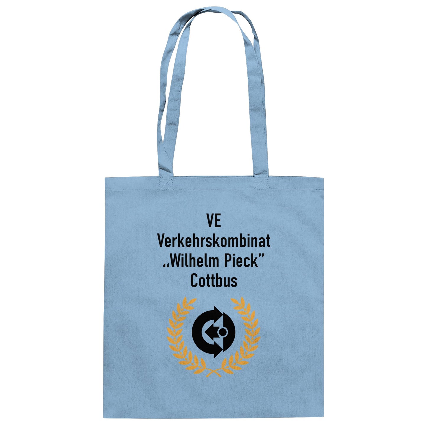 DDR Ostalgie Baumwolltasche • VE VERKEHRSKOMBINAT WILHELM PIECK COTTBUS