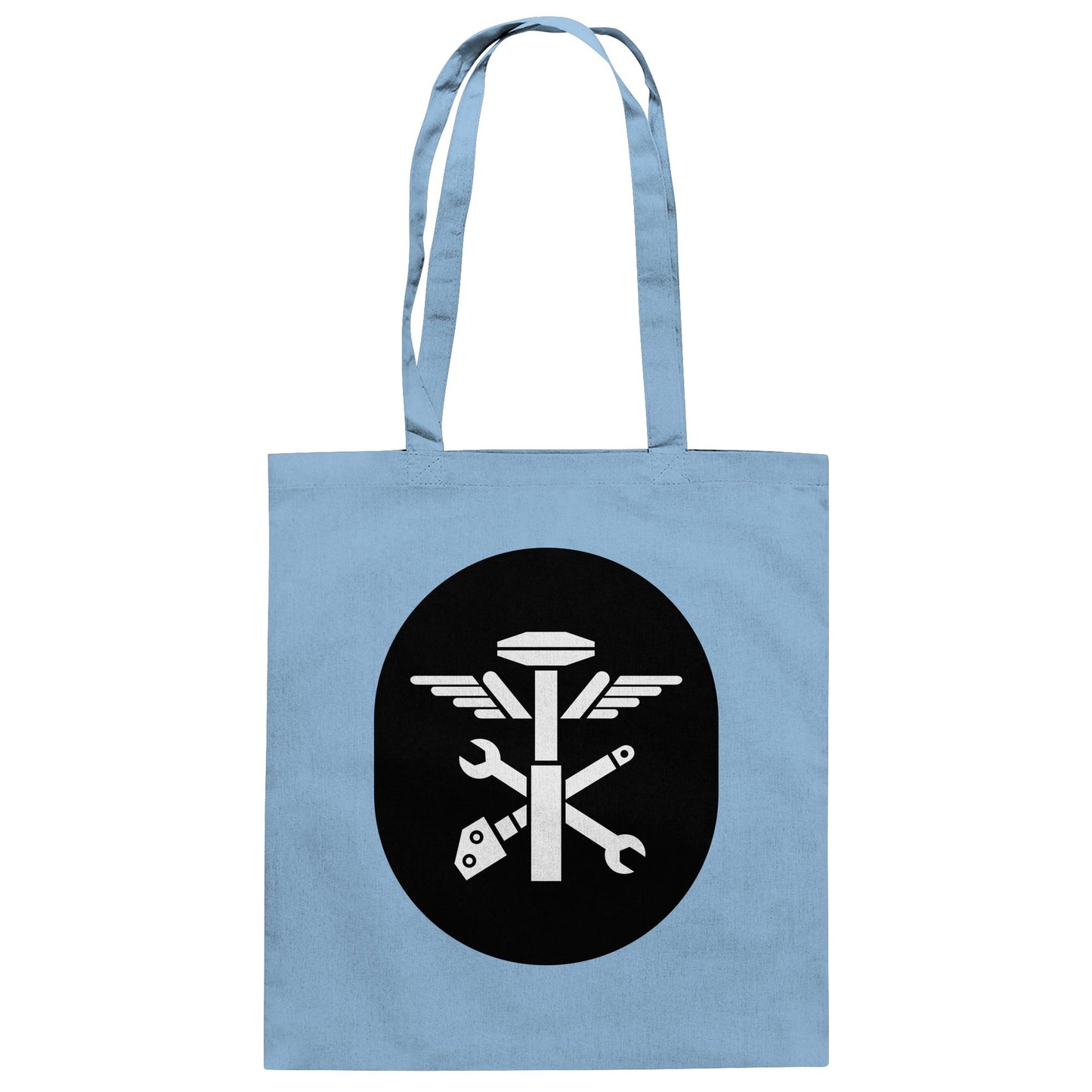 DDR Ostalgie Baumwolltasche • NVA EMBLEM - TECHNISCHER PANZERDIENST