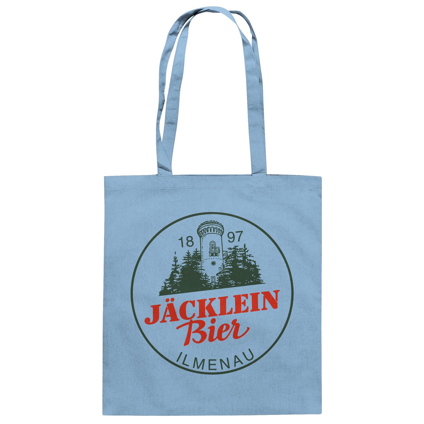 DDR Ostalgie Baumwolltasche • JÄCKLEIN BIER ILMENAU