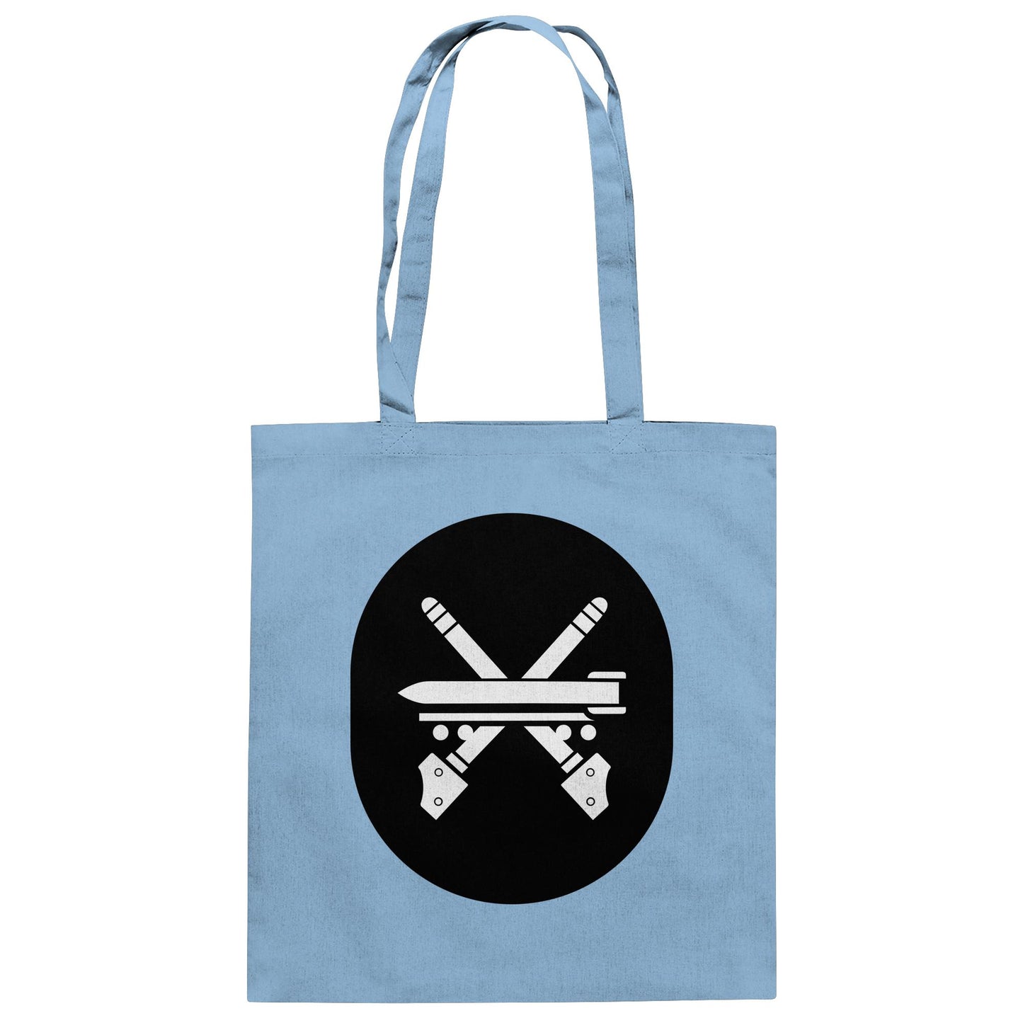 DDR Ostalgie Baumwolltasche • NVA EMBLEM - RAKETEN- UND WAFFENTECHNISCHER DIENST