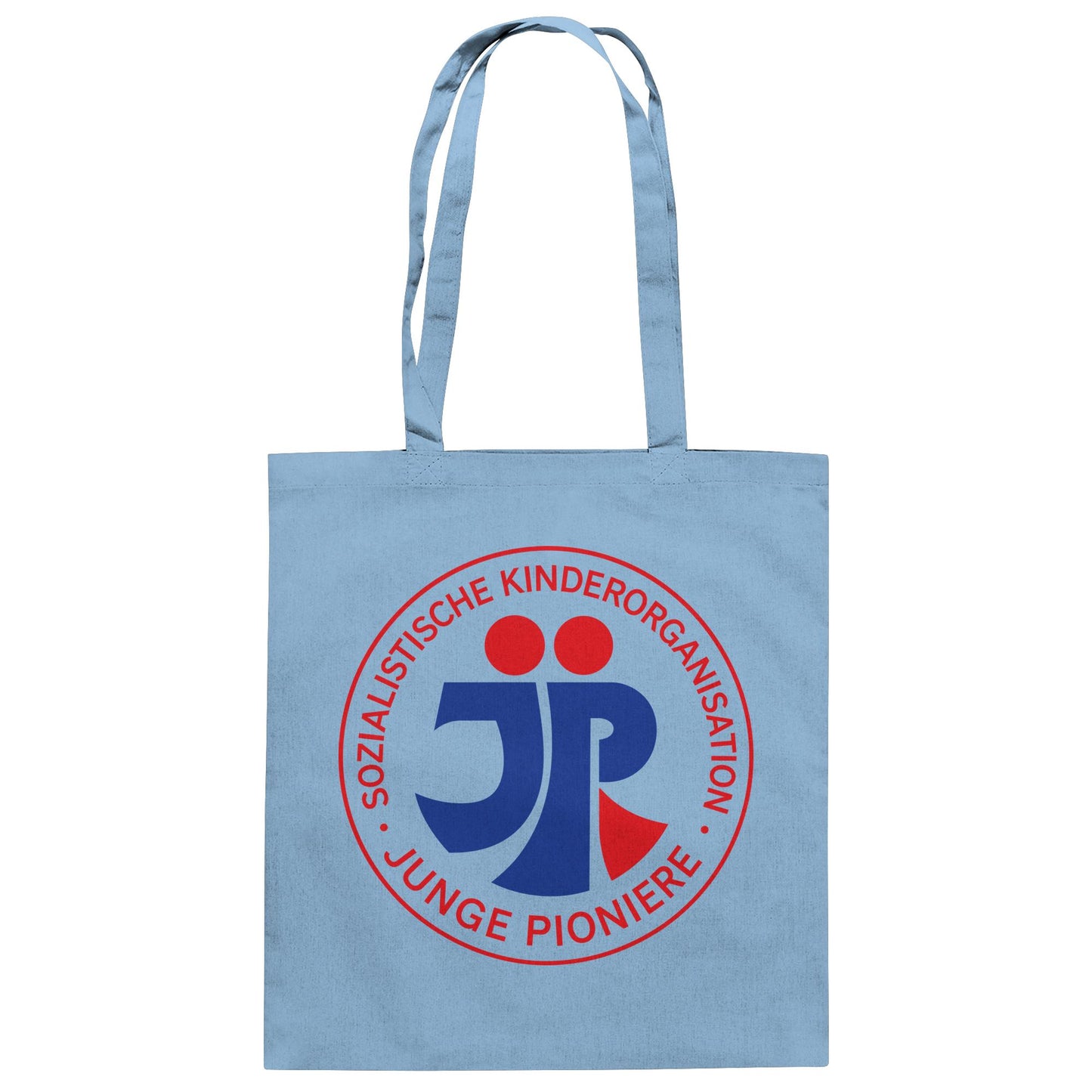DDR Ostalgie Baumwolltasche • JP - JUNGE PIONIERE (ORIGINAL NICKI-MOTIV)