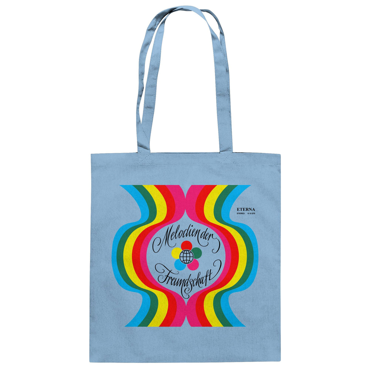 DDR Ostalgie Baumwolltasche • MELODIEN DER FREUNDSCHAFT ETERNA (ORIGINAL-PLATTENCOVER)