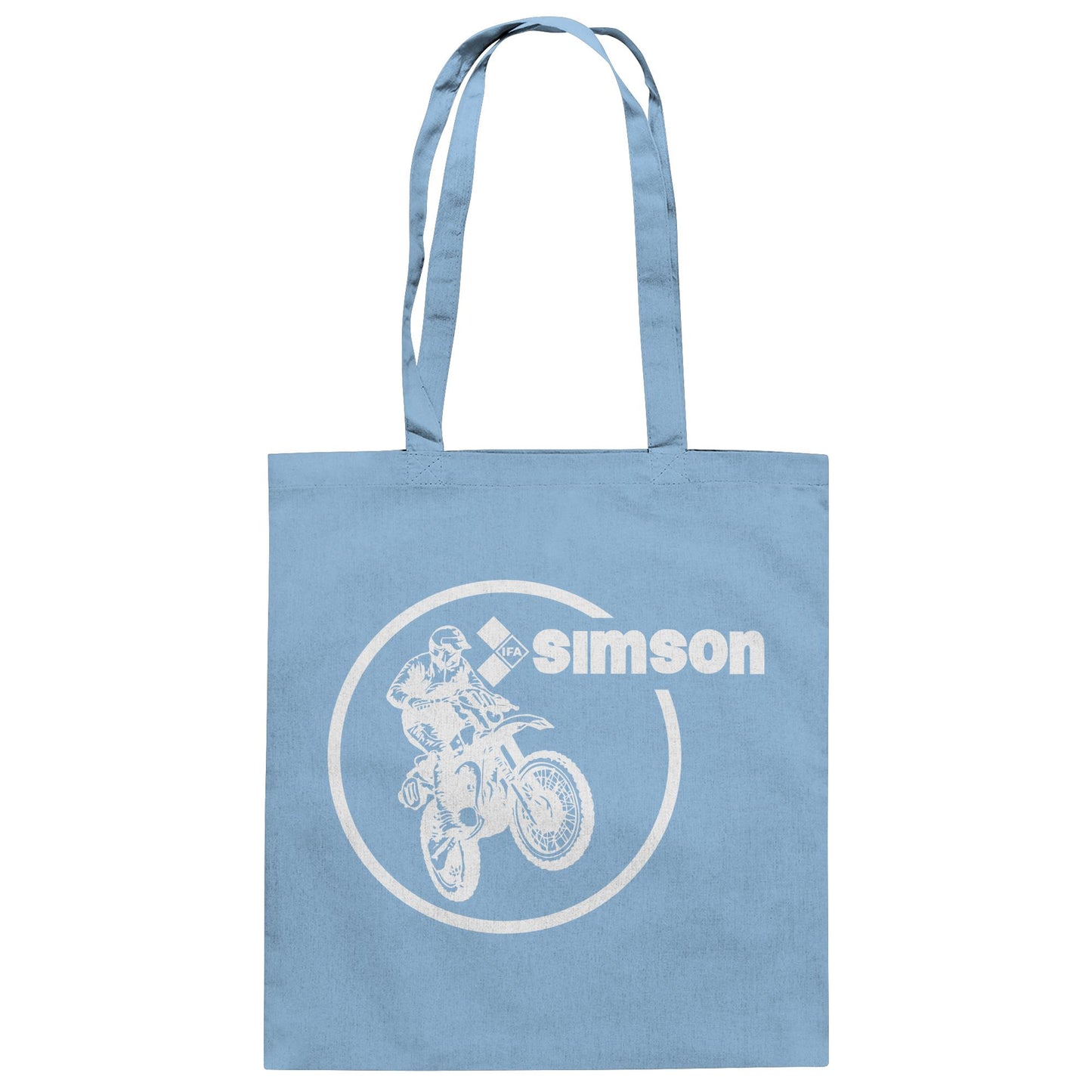 DDR Ostalgie Baumwolltasche • IFA SIMSON CROSS (ORIGINAL NICKI MOTIV)