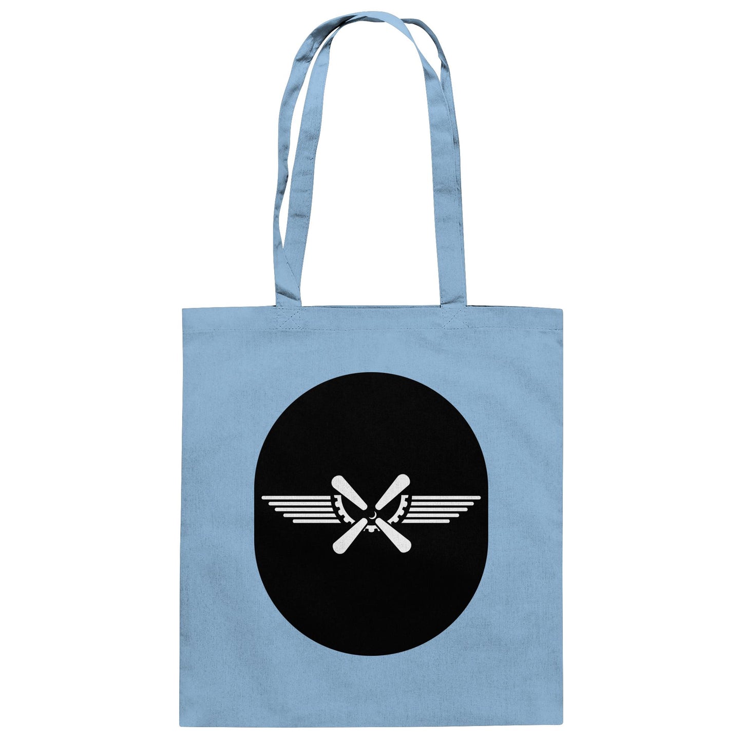 DDR Ostalgie Baumwolltasche • NVA EMBLEM - FLUGZEUGMECHANIKER