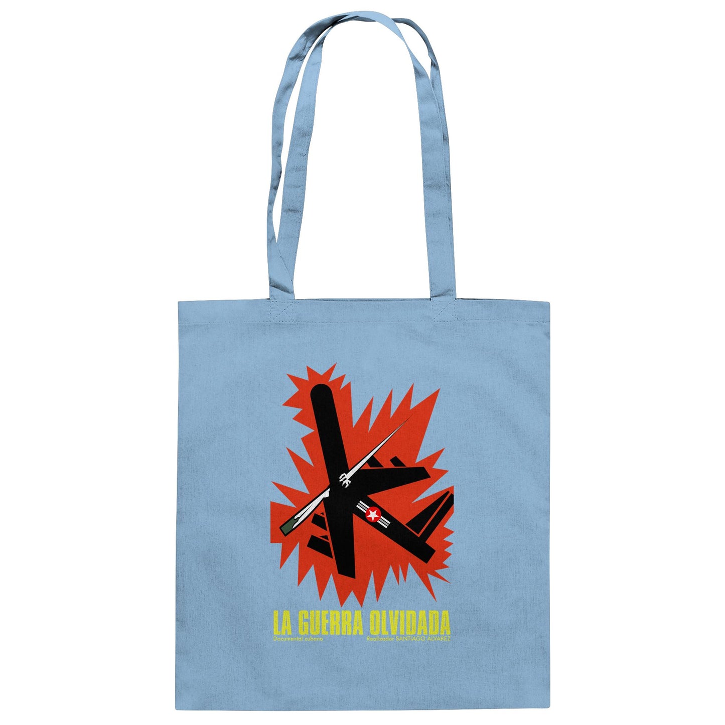 DDR Ostalgie Baumwolltasche • KUBA - LA GUERRA OLVIDADA (ORIGINAL POSTER