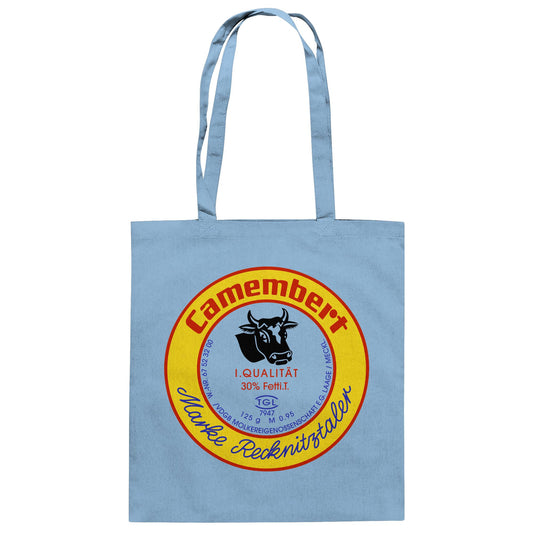 DDR Ostalgie Baumwolltasche • RECKNITZTALER CAMEMBERT - MOLKEREIGENOSSENSCHAFT LAAGE