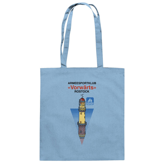 DDR Ostalgie Baumwolltasche • ARMEESPORTKLUB VORWÄRTS ROSTOCK
