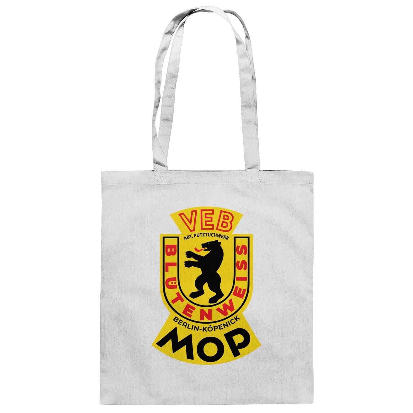 DDR Ostalgie Baumwolltasche • VEB PUTZTUCHWERK BERLIN-KÖPENICK