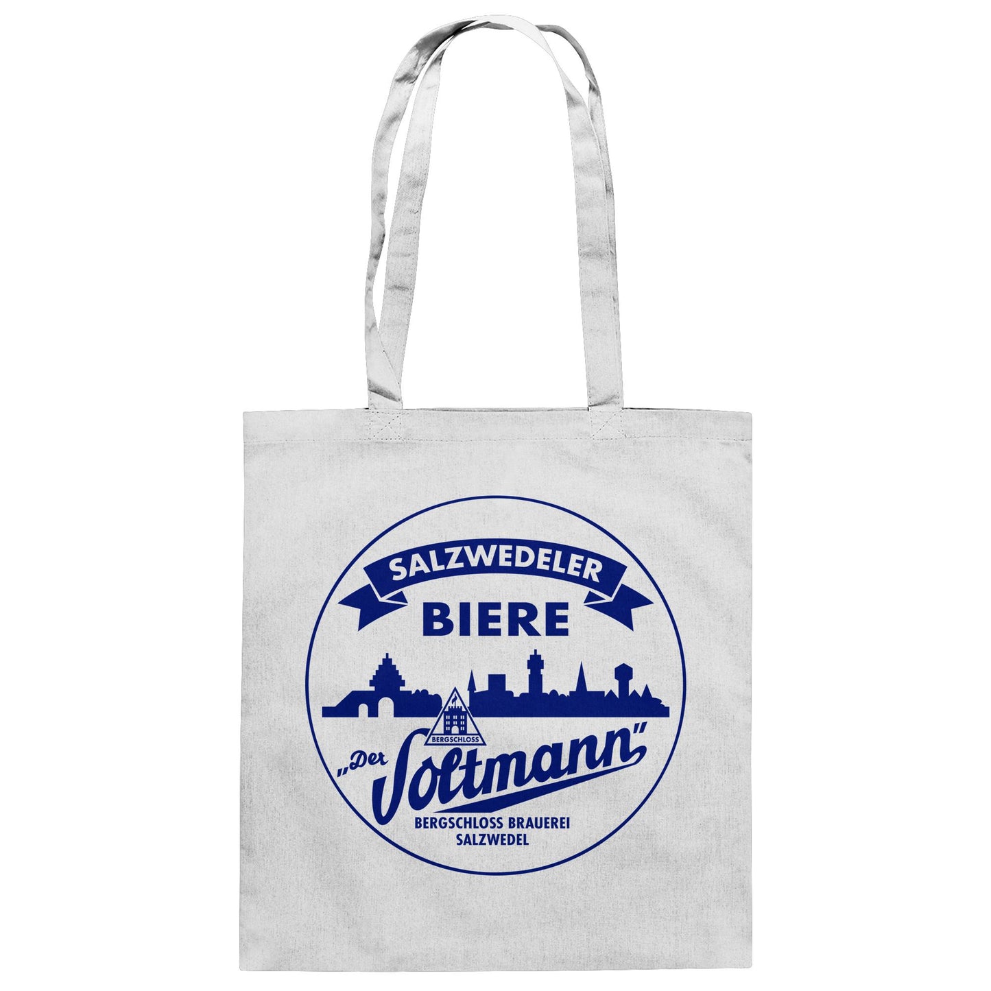 DDR Ostalgie Baumwolltasche • SALZWEDELER BIERE - DER SOLTMANN