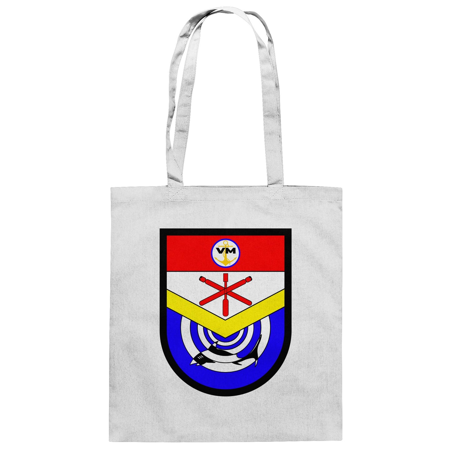 DDR Ostalgie Baumwolltasche • NVA EMBLEM - BOOTABWEHR SEESTREITKRÄFTE