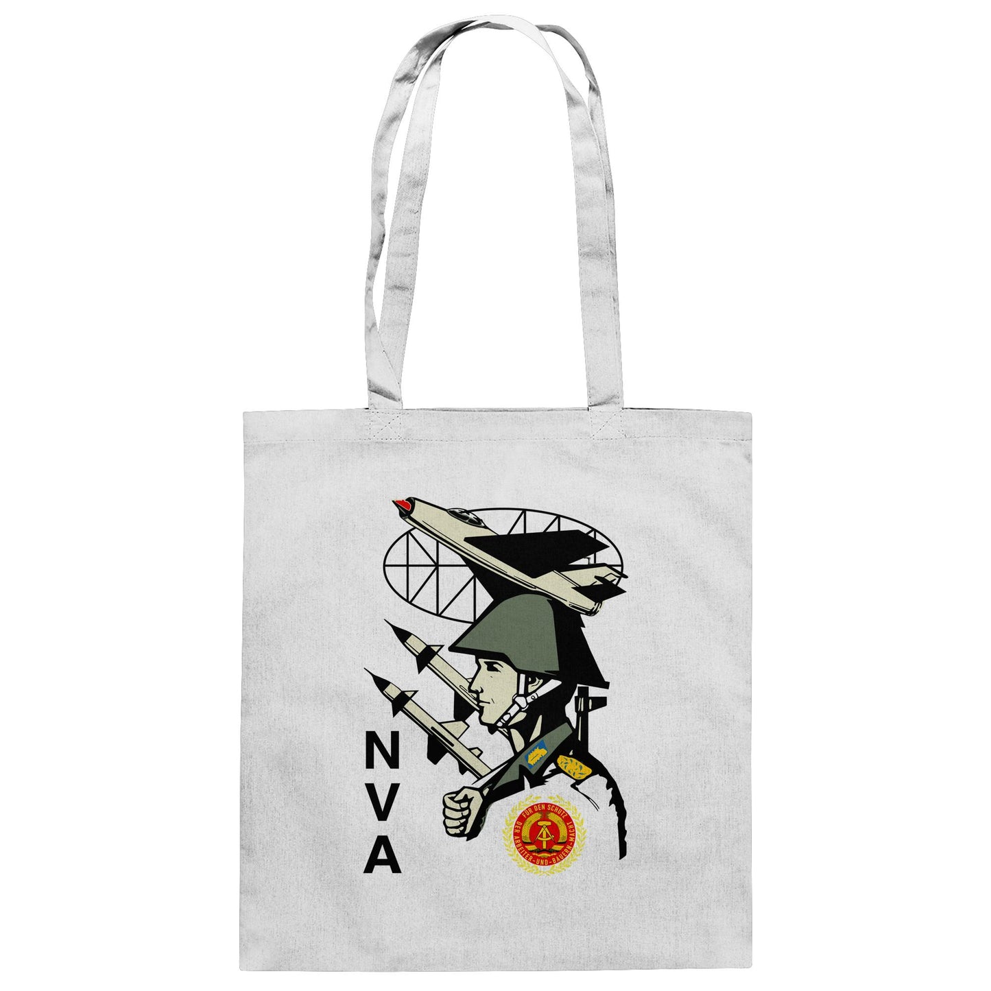DDR Ostalgie Baumwolltasche • NVA - WERBEPLAKAT (ORIGINAL)