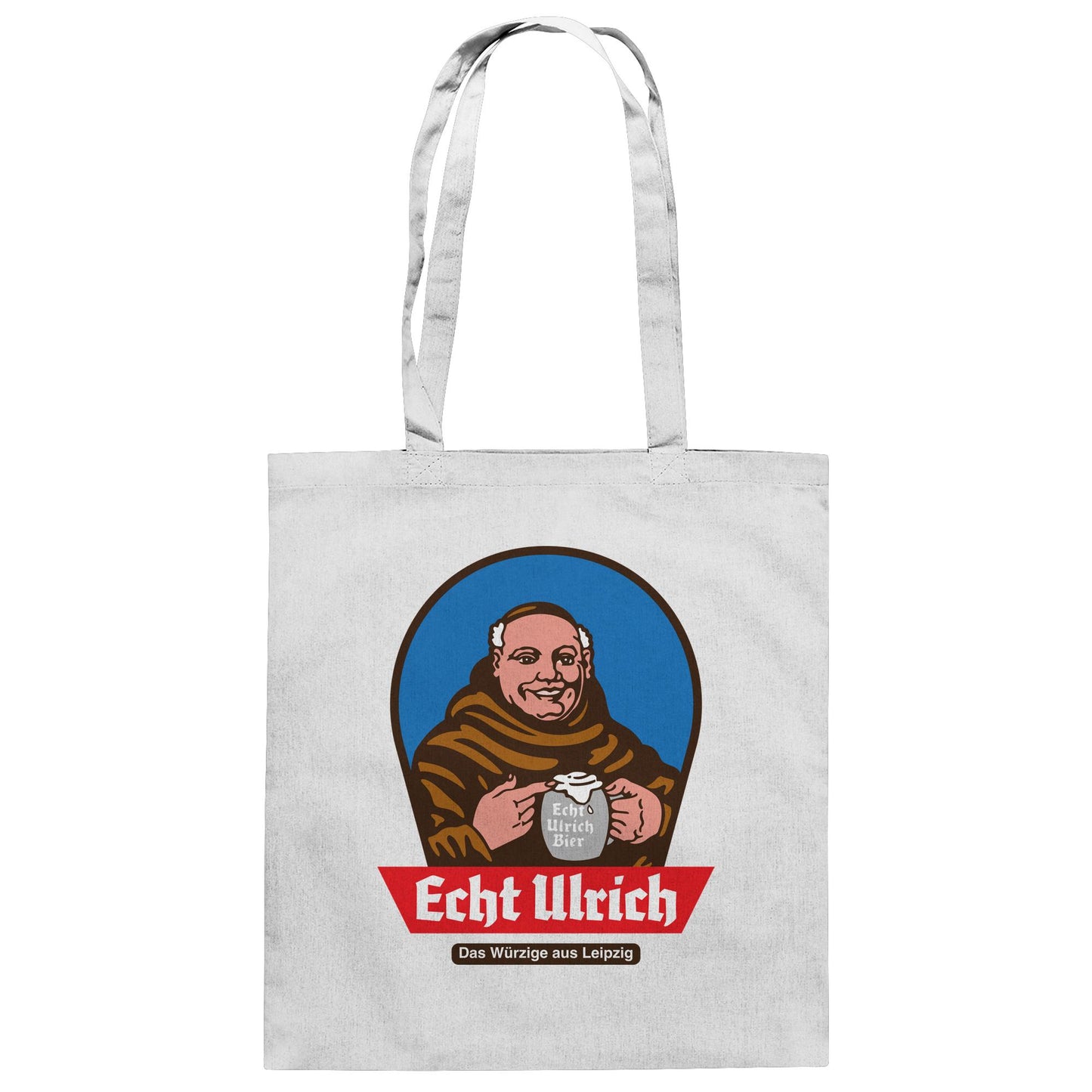 DDR Ostalgie Baumwolltasche • ECHT ULRICH BIER LEIPZIG