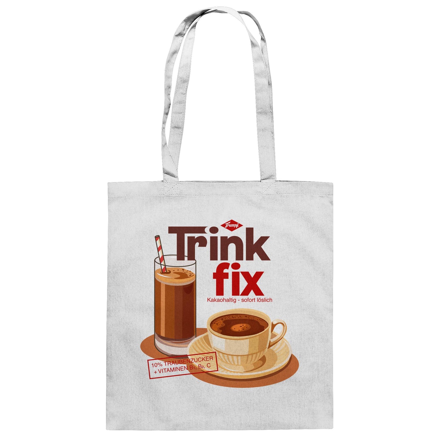 DDR Ostalgie Baumwolltasche • TRINK FIX - DOSEN-DESIGN