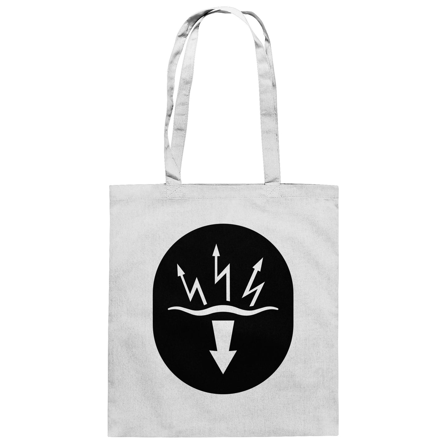 DDR Ostalgie Baumwolltasche • NVA EMBLEM - FUNKORTUNG