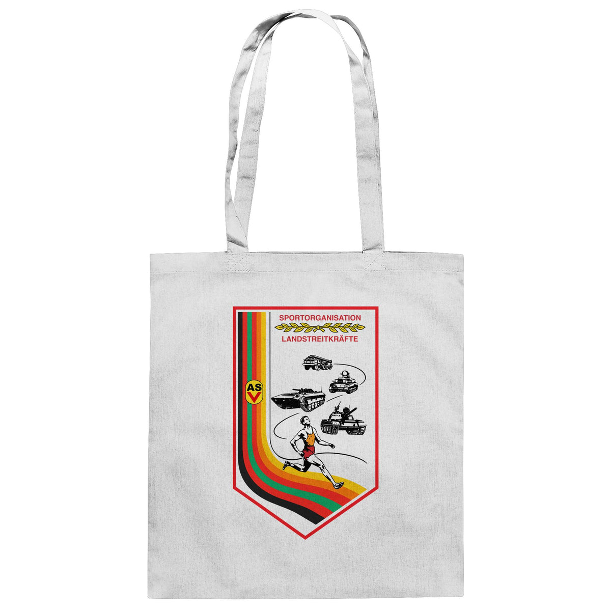 NVA ASV - SPORTORGANISATION LANDSTREITKRÄFTE | DDR Ostalgie Baumwolltasche