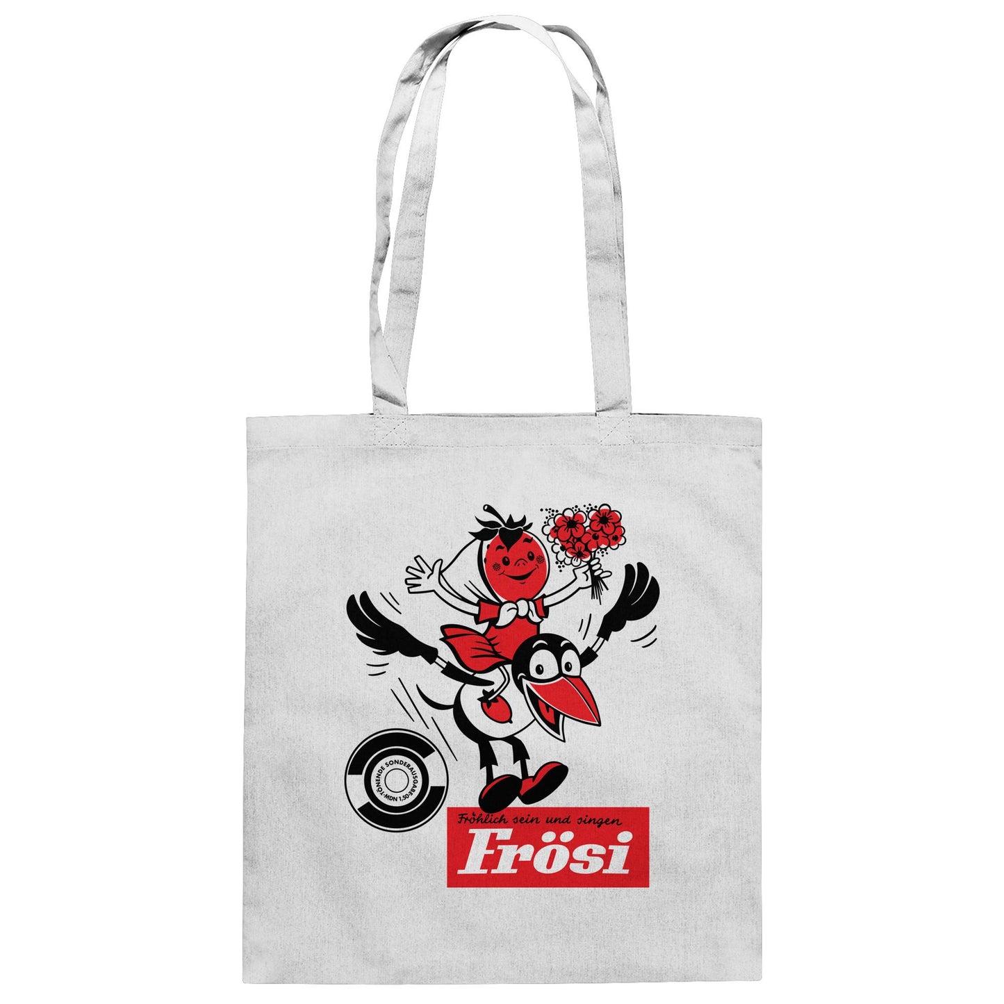 DDR Ostalgie Baumwolltasche • FRÖSI - TÖNENDE SONDERAUSGABE (ORIGINAL COVER)