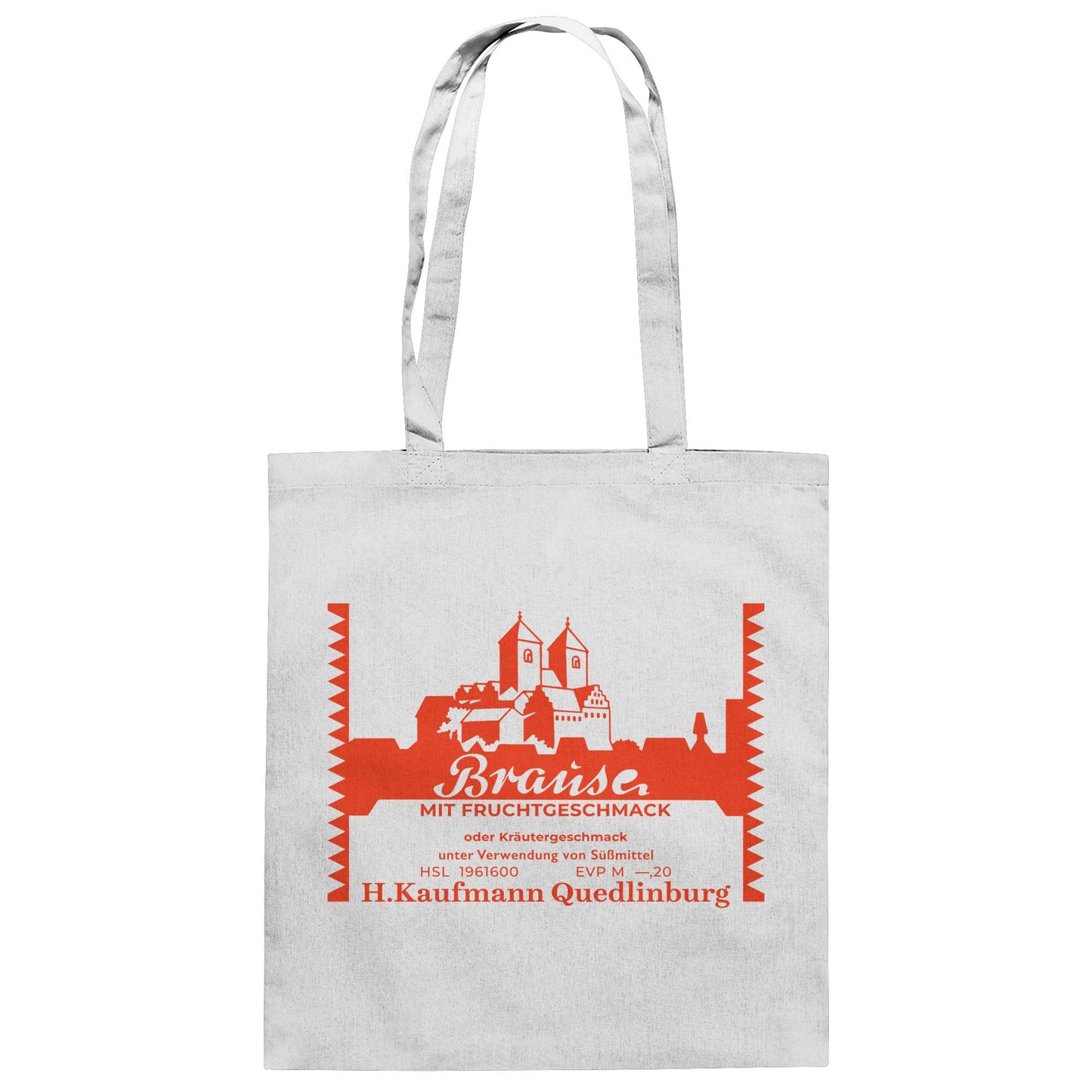 DDR Ostalgie Baumwolltasche • BRAUSE - KAUFMANN QUEDLINBURG