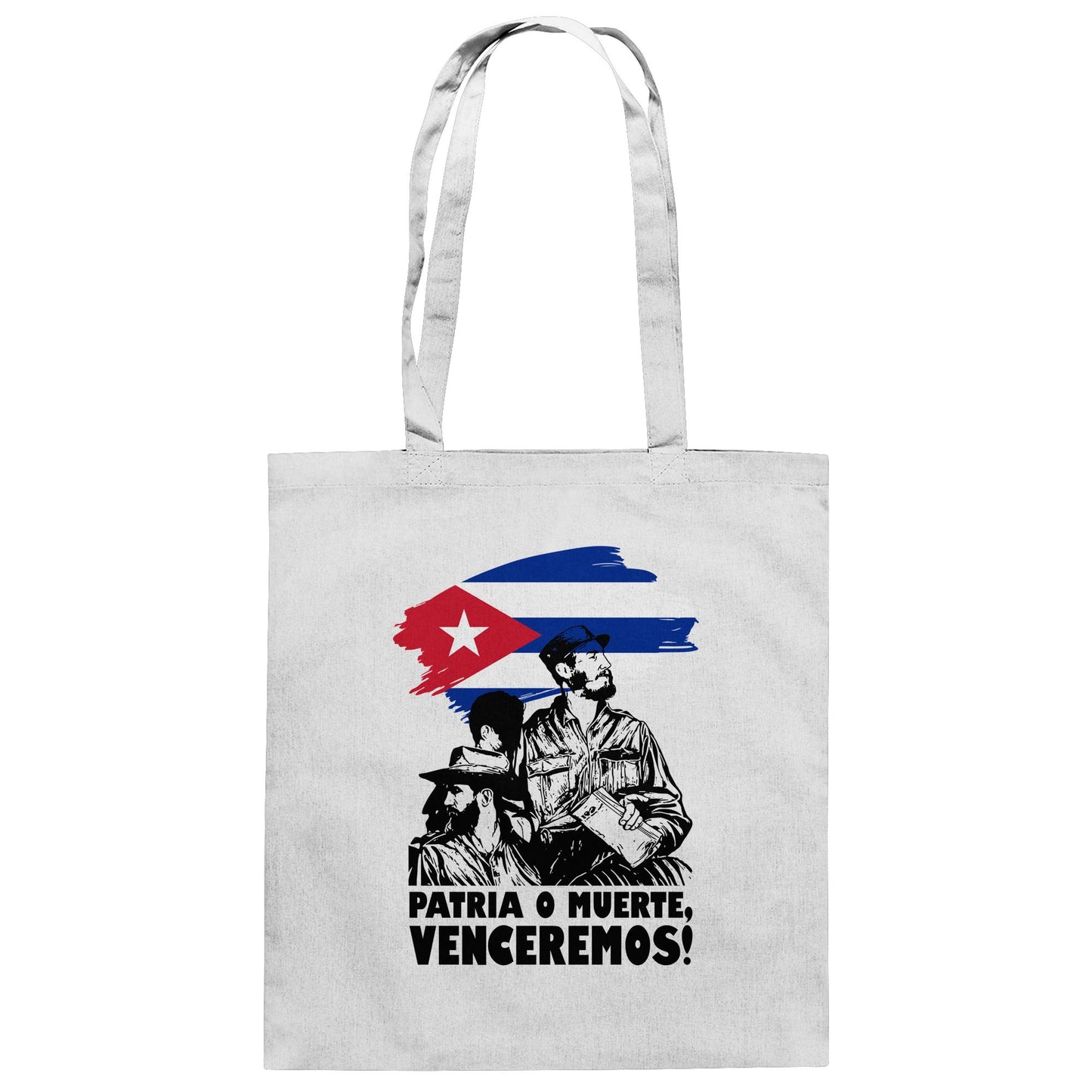 DDR Ostalgie Baumwolltasche • KUBA - PATRIA O MUERTE, VENCEREMOS! (ORIGINAL PLAKAT)