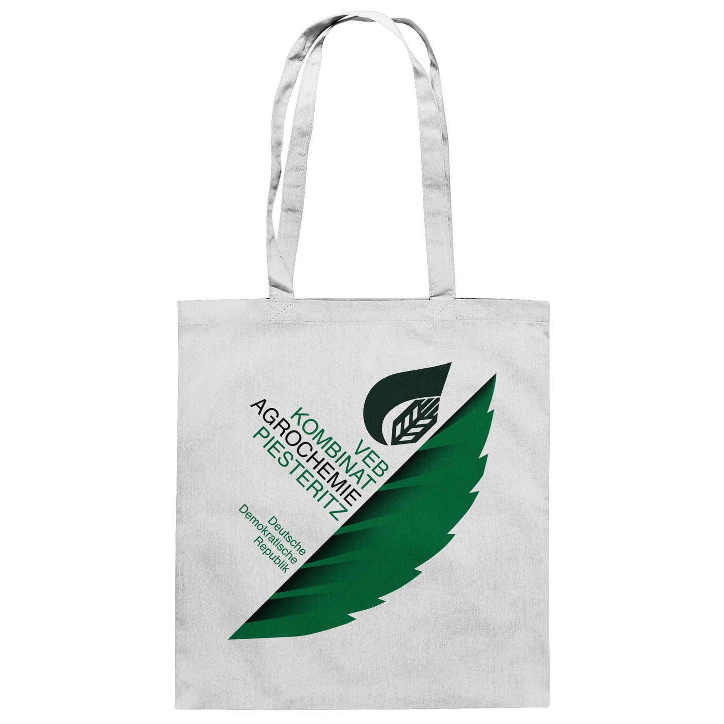 DDR Ostalgie Baumwolltasche • VEB KOMBINAT AGROCHEMIE PIESTERITZ