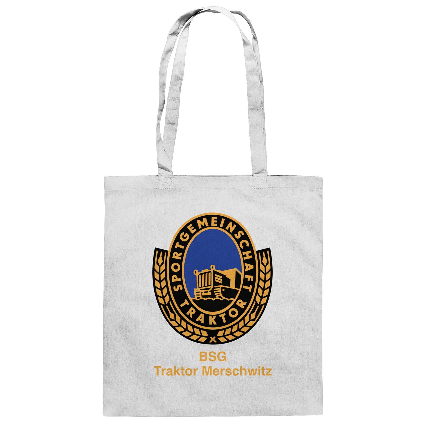 DDR Ostalgie Baumwolltasche • BSG TRAKTOR MERSCHWITZ