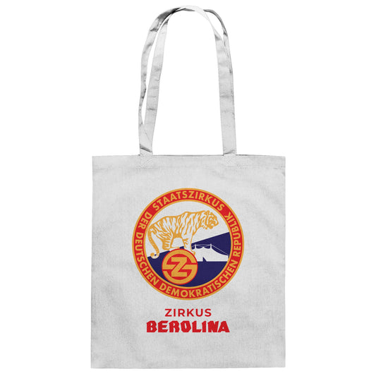 DDR Ostalgie Baumwolltasche • DDR STAATSZIRKUS BEROLINA