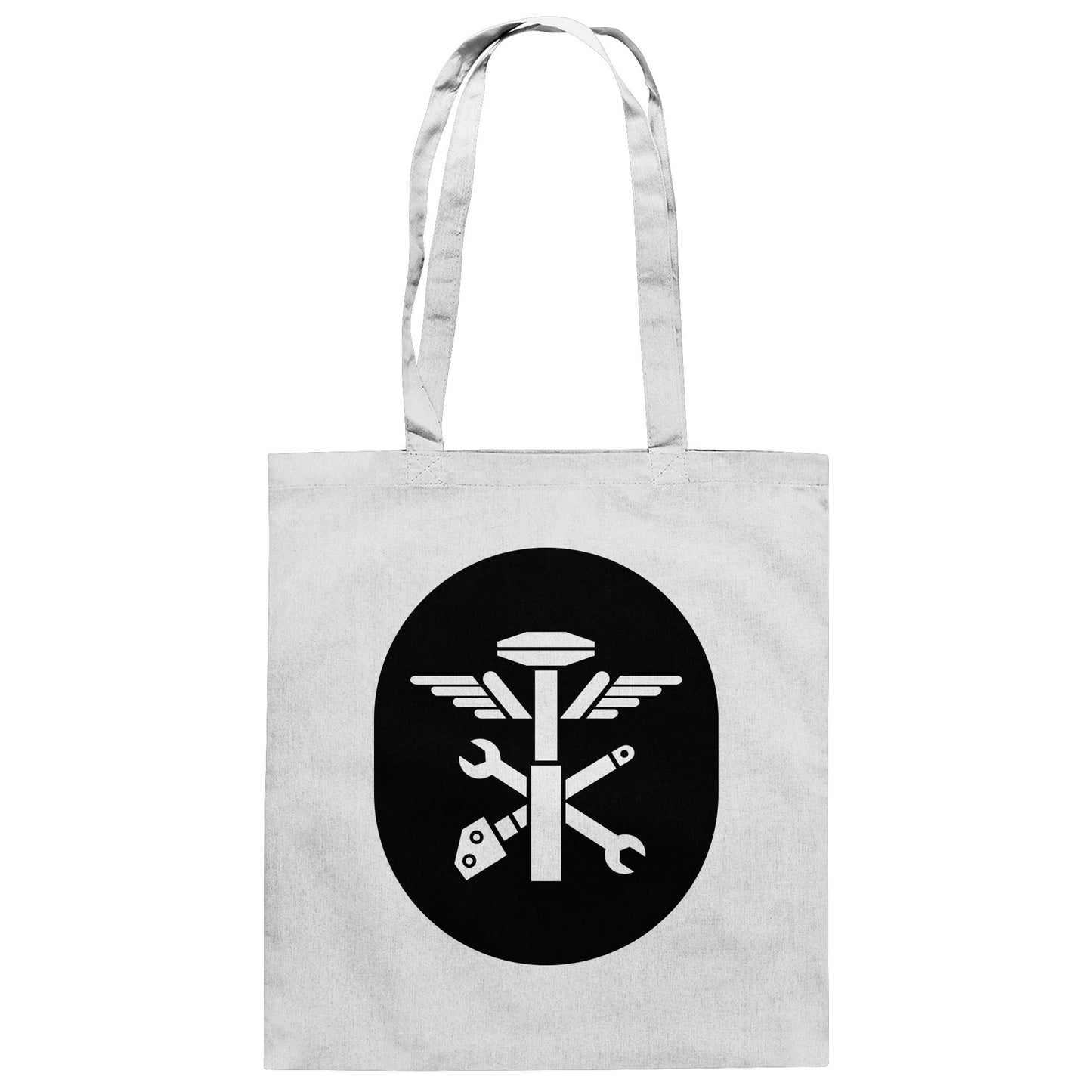 DDR Ostalgie Baumwolltasche • NVA EMBLEM - TECHNISCHER PANZERDIENST