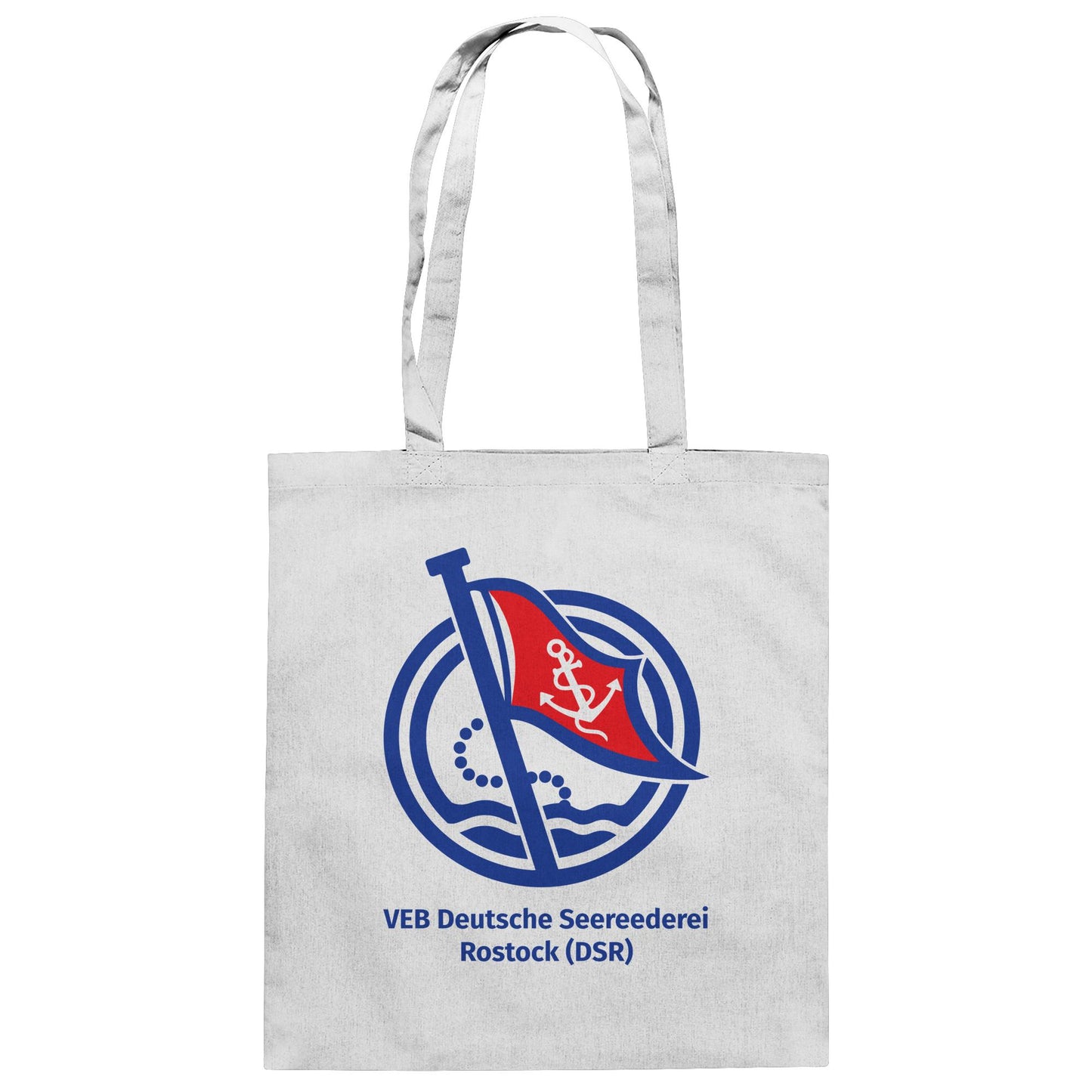 DDR Ostalgie Baumwolltasche • VEB DEUTSCHE SEEREEDEREI ROSTOCK (DSR)