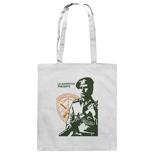 DDR Ostalgie Baumwolltasche • LA JUVENTUD PRESENTE CIUDAD DE LA HABANA (DIE JUGEND HAVANNAS IST AKTIV)