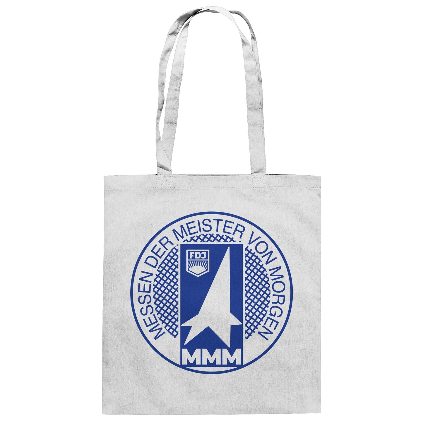 DDR Ostalgie Baumwolltasche • MMM - MESSEN DER MEISTER VON MORGEN (FDJ)