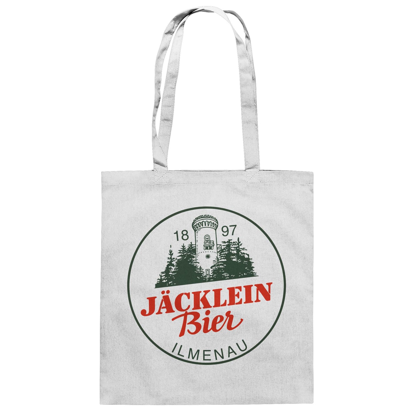 DDR Ostalgie Baumwolltasche • JÄCKLEIN BIER ILMENAU