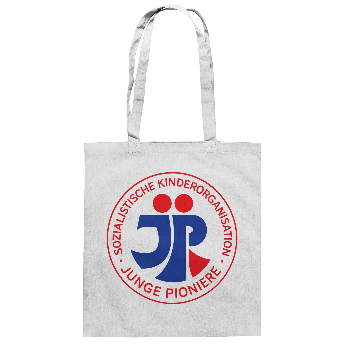 DDR Ostalgie Baumwolltasche • JP - JUNGE PIONIERE (ORIGINAL NICKI-MOTIV)