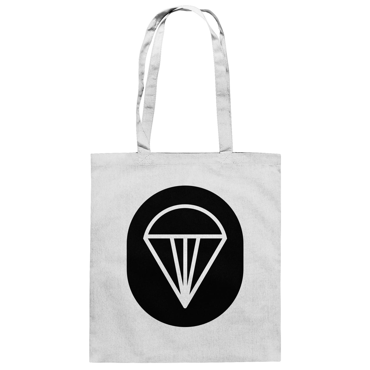 DDR Ostalgie Baumwolltasche • NVA EMBLEM - FALLSCHIRMJÄGER