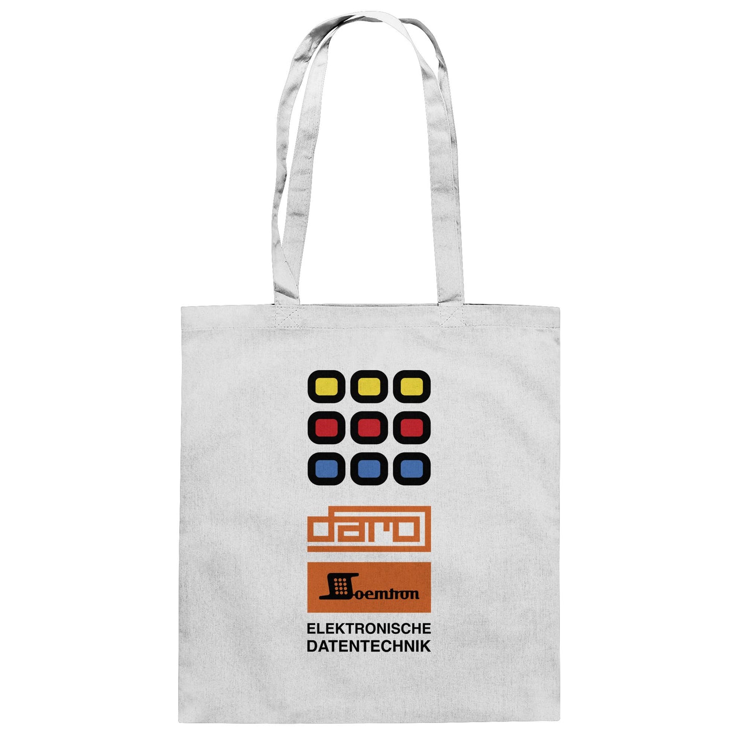 DDR Ostalgie Baumwolltasche • DARO - ELEKTRONISCHE DATENTECHNIK DDR